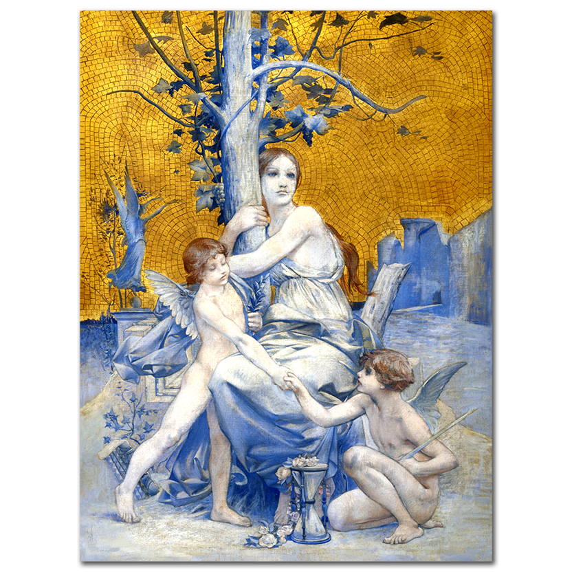 Luc-Olivier Merson, Allegory of Time, 1896