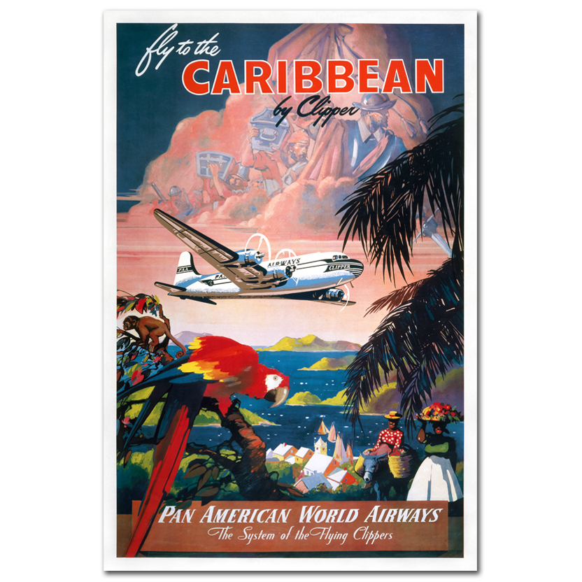 Mark Von Arenberg, Fly to the Caribbean, 1950