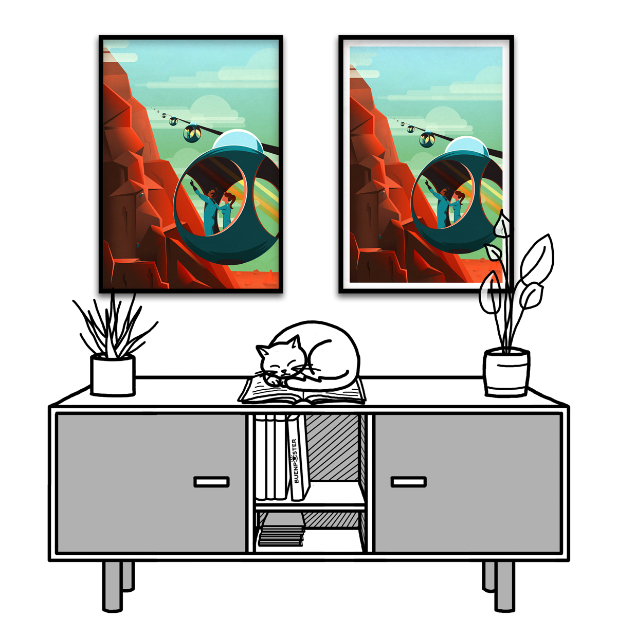 NASA, SpaceX Space Travel Poster 02, 2015