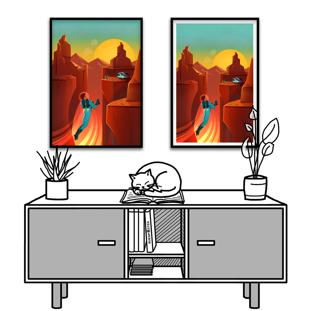 NASA, SpaceX Space Travel Poster 01, 2015