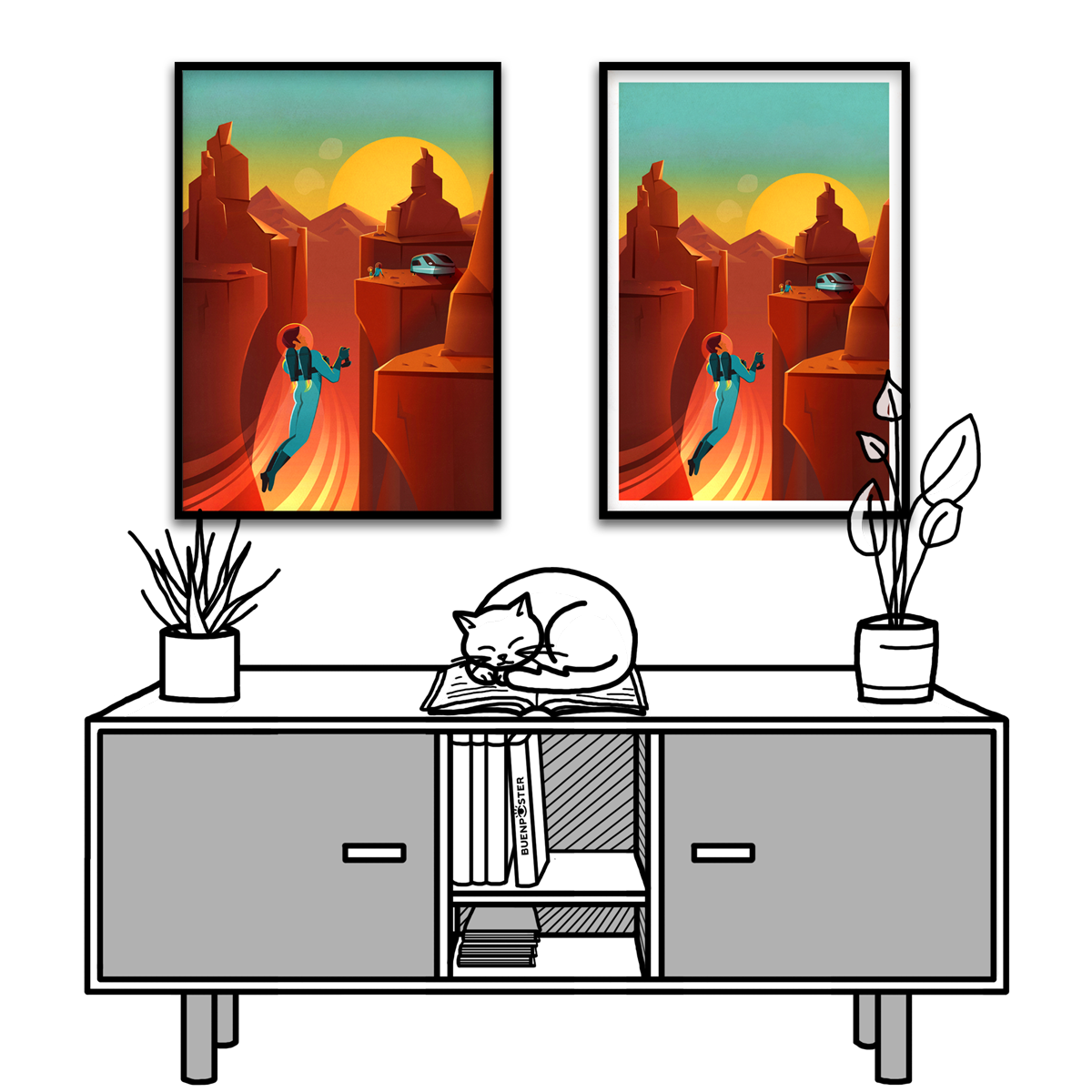 NASA, SpaceX Space Travel Poster 01, 2015