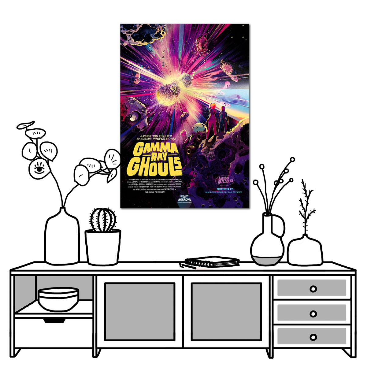NASA, Gamma Ray Ghouls, 2021