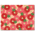 Olga Hirsch, Blad met patroon van Chrysanten, 1900