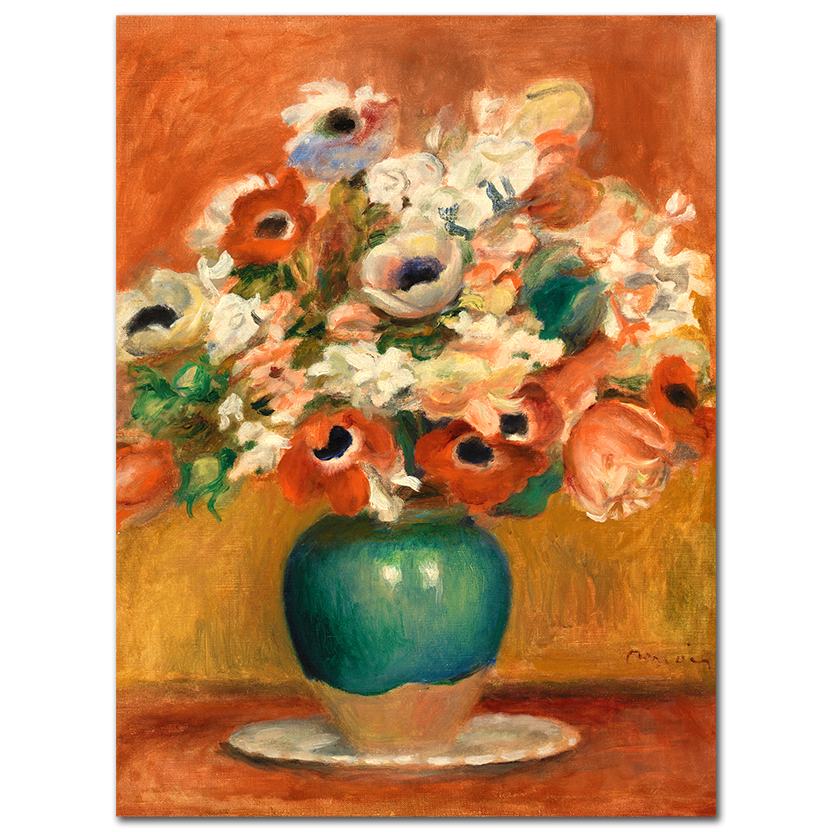 Pierre-Auguste Renoir, Flowers, 1885