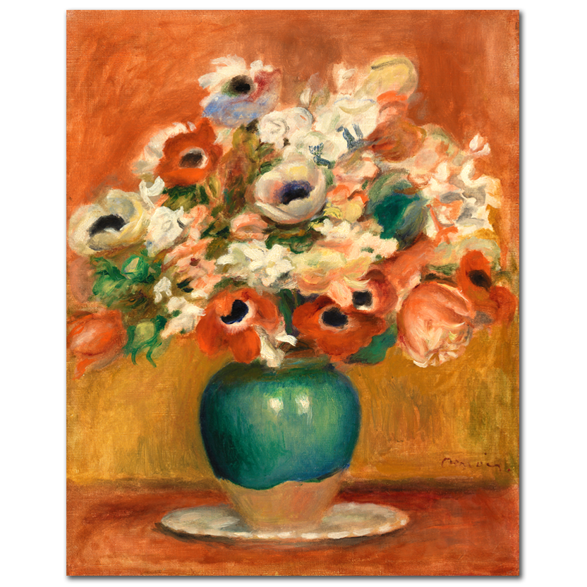 Pierre-Auguste Renoir, Flowers, 1885