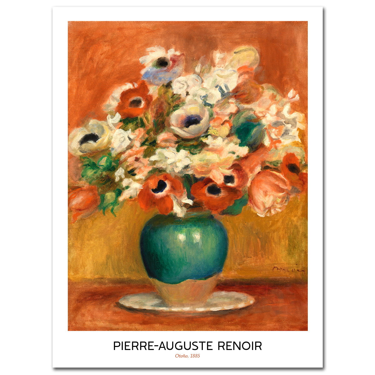 Pierre-Auguste Renoir, Flowers, 1885