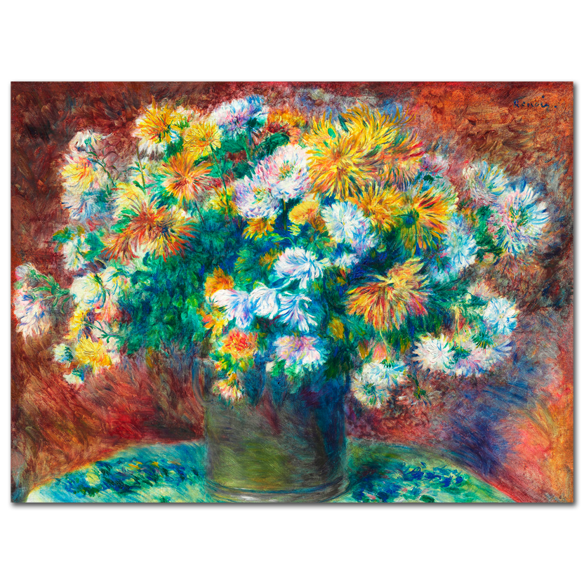 Pierre-Auguste Renoir, Chrysanthemums, 1881–82