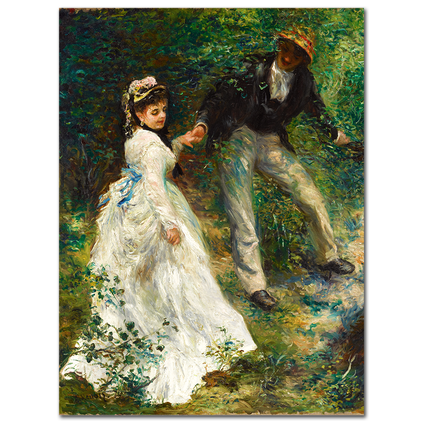 Pierre-Auguste Renoir, La Promenade, 1870
