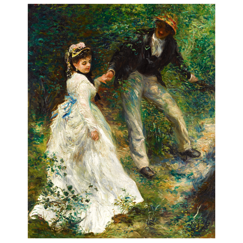 Pierre-Auguste Renoir, La Promenade, 1870