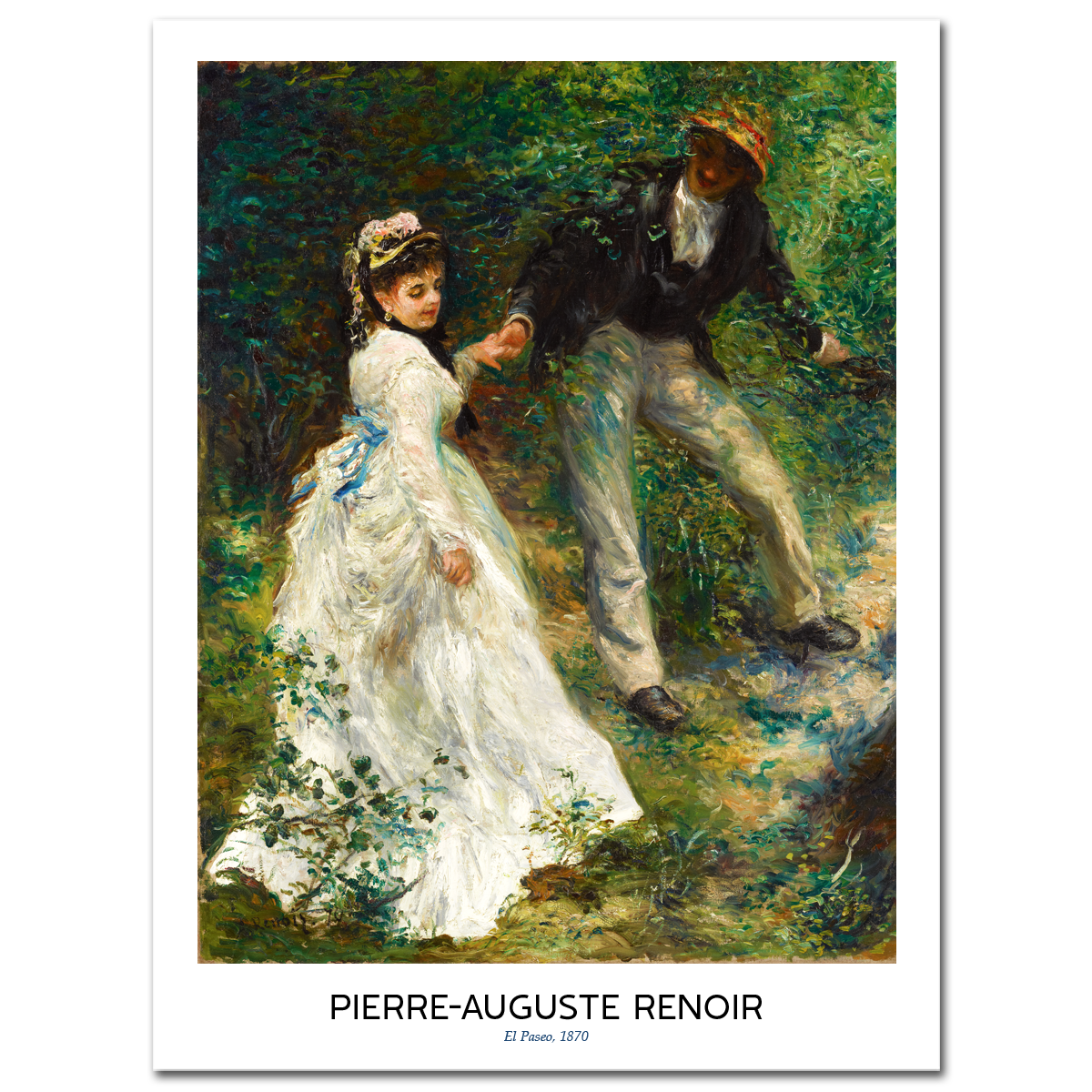 Pierre-Auguste Renoir, La Promenade, 1870