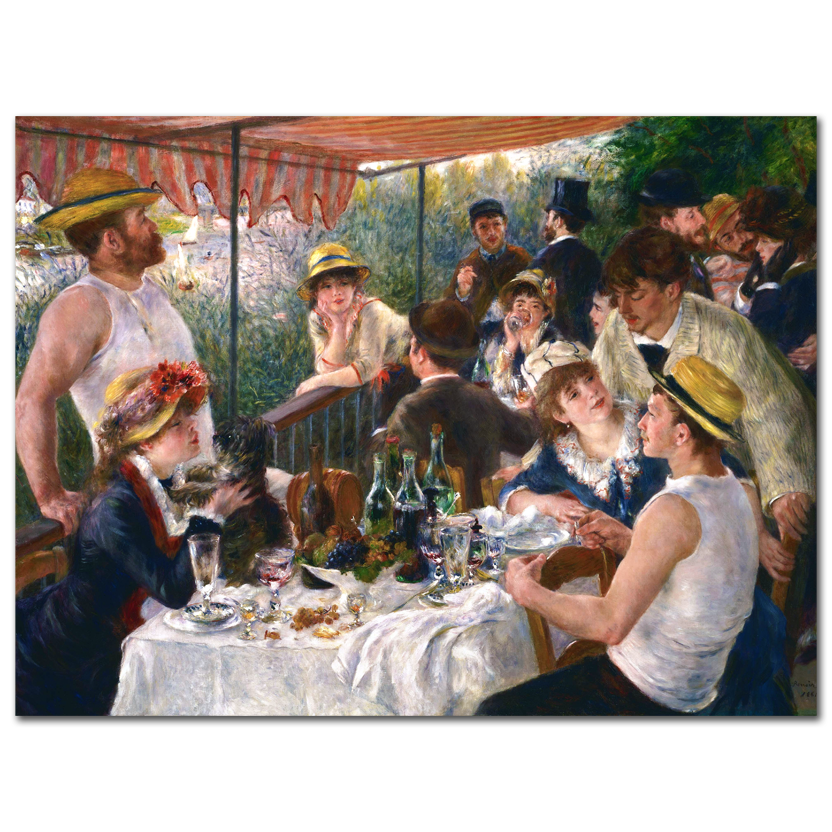 Pierre Auguste Renoir, Luncheon of the Boating Party, 1880-81