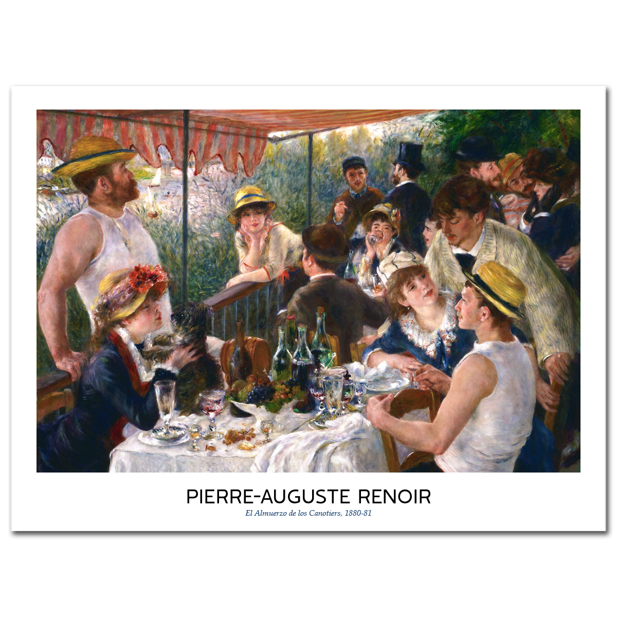 Pierre Auguste Renoir, Luncheon of the Boating Party, 1880-81