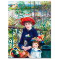 Pierre-Auguste Renoir, Two Sisters On the Terrace, 1881