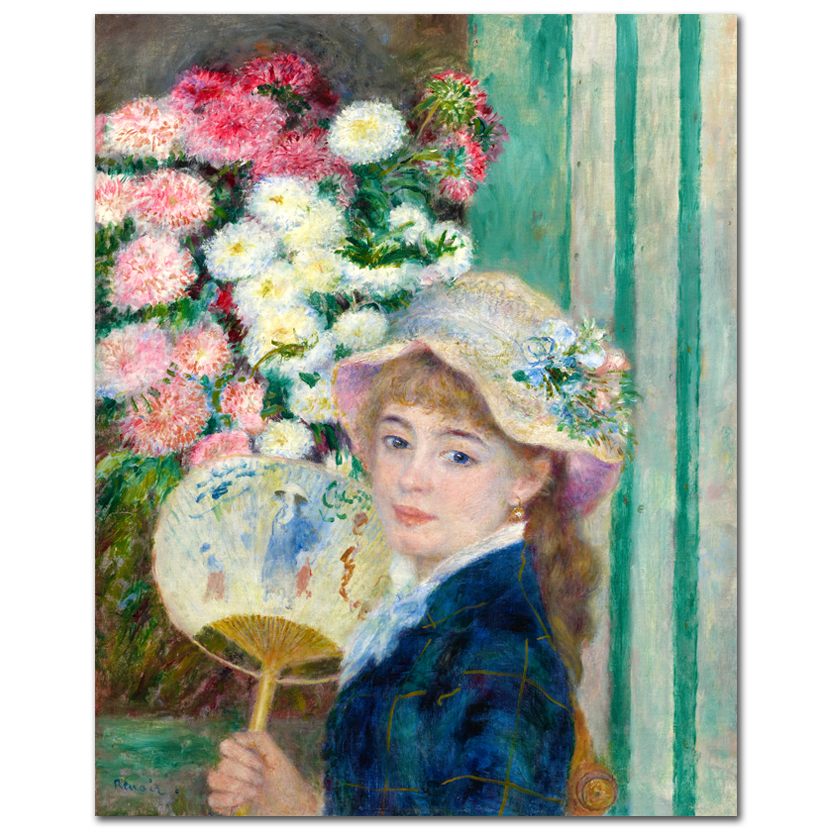 Pierre-Auguste Renoir, Woman with a Fan, 1879