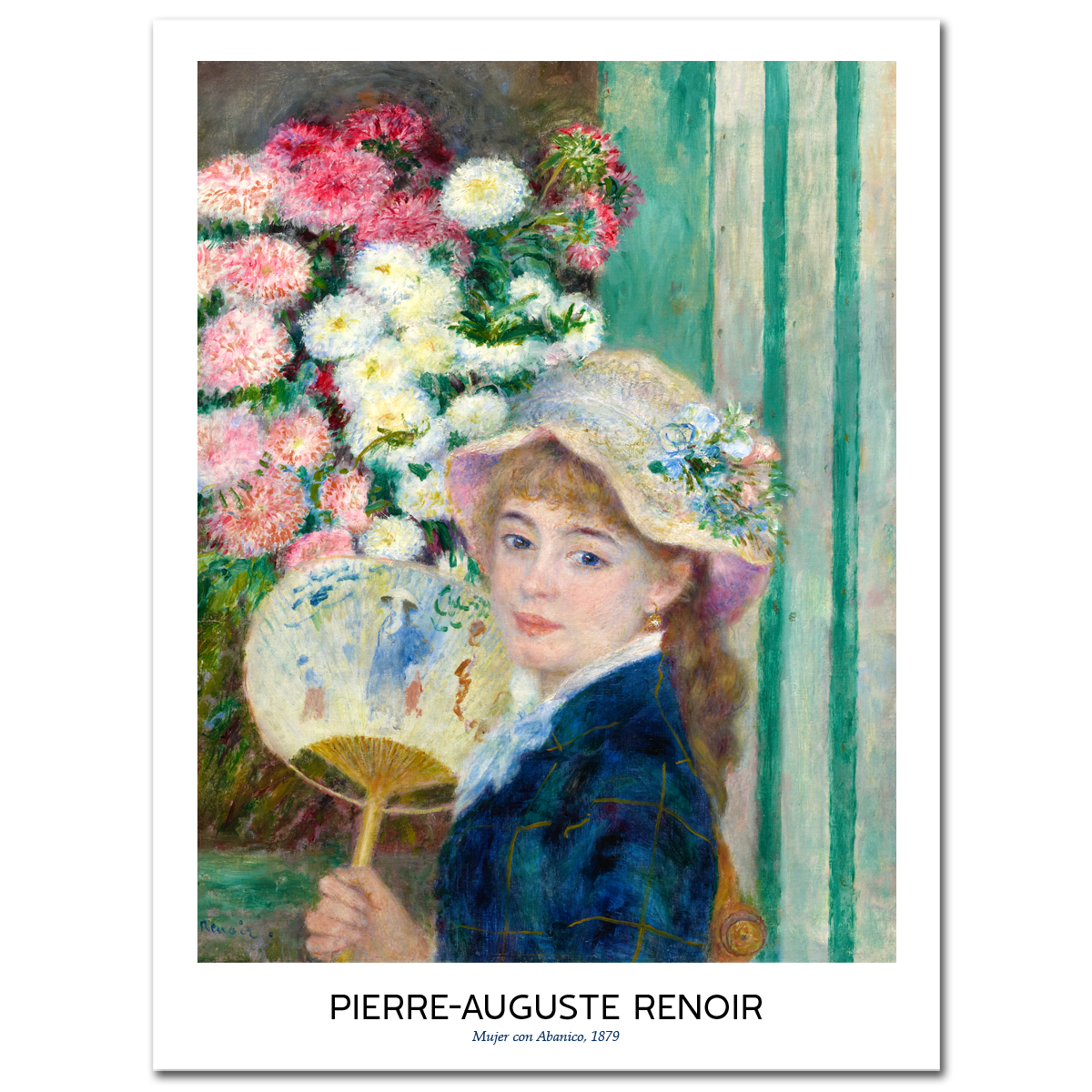 Pierre-Auguste Renoir, Woman with a Fan, 1879