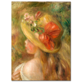 Pierre-Auguste Renoir, Young Girl with Hat, 1895