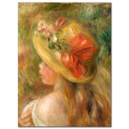 Pierre-Auguste Renoir, Young Girl with Hat, 1895