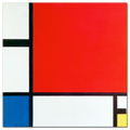 Piet Mondrian, Composition with Red, Blue, and Yellow 1930