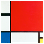 Piet Mondrian, Composition with Red, Blue, and Yellow 1930