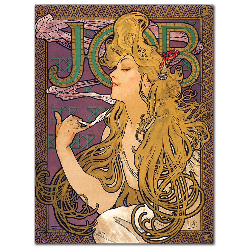 Alfons Mucha, JOB, 1896