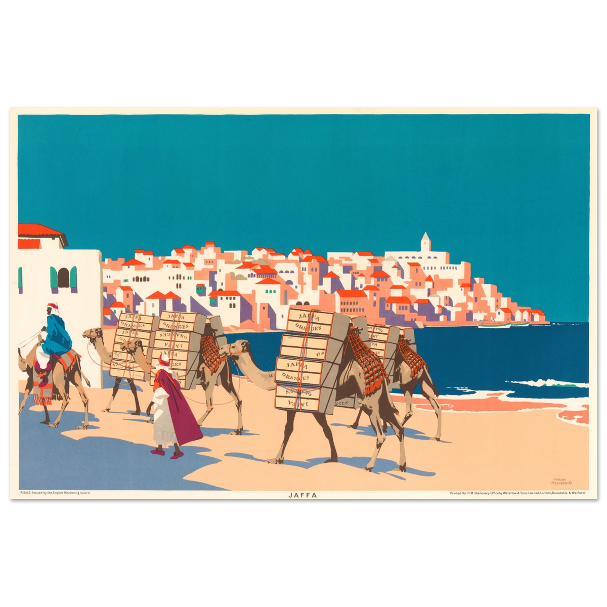 Póster-Frank Newbould-Jaffa Oranges-Buenpóster