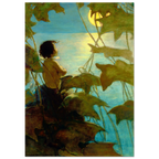 Poster-Jessie W. Smith, Broad Yellow Moon-Buenposter