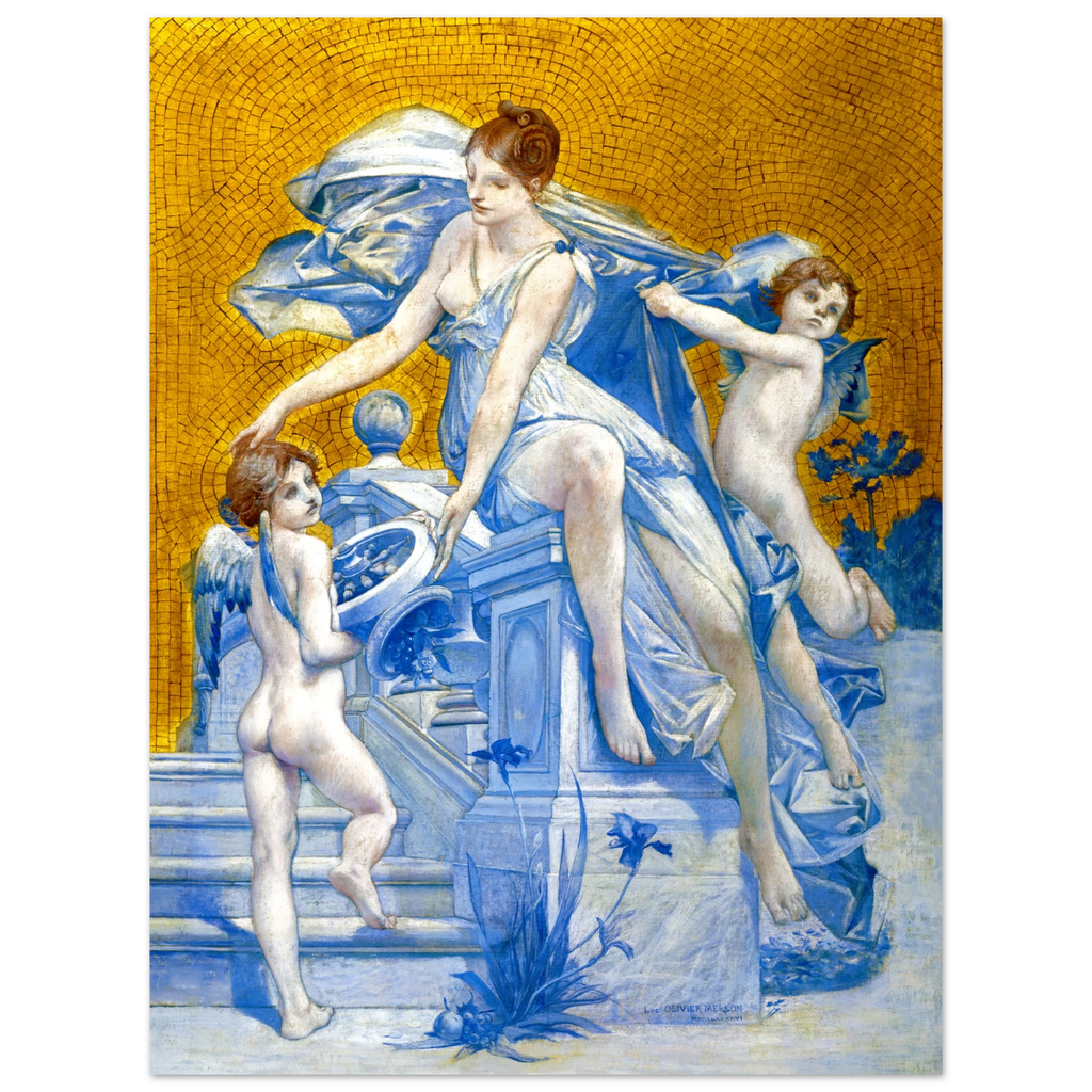 Poster-Luc Olivier Merson-Allegory of Fortune-Buenposter
