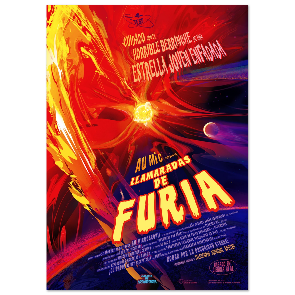 Poster-NASA-Llamaradas De Furia-2020-Buenposter