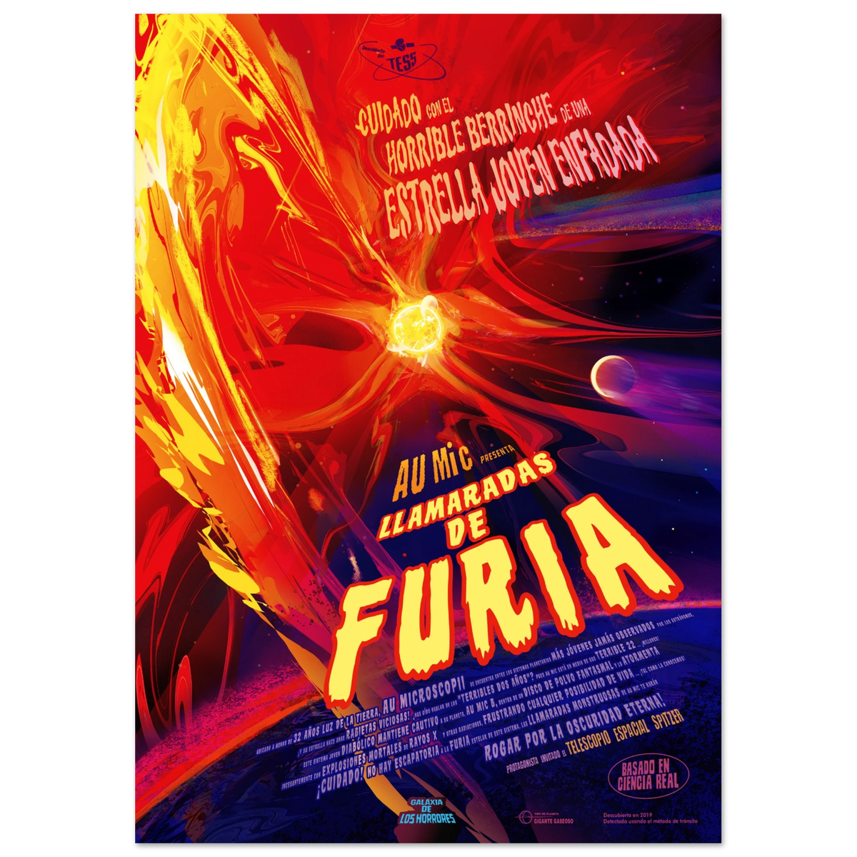 Poster-NASA-Llamaradas De Furia-2020-Buenposter