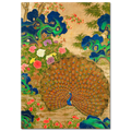 Desconocido, Chinese peacock and flowers, 17th century