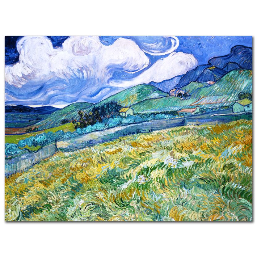 Vincent Van Gogh, Landscape from Saint-Rémy, 1889