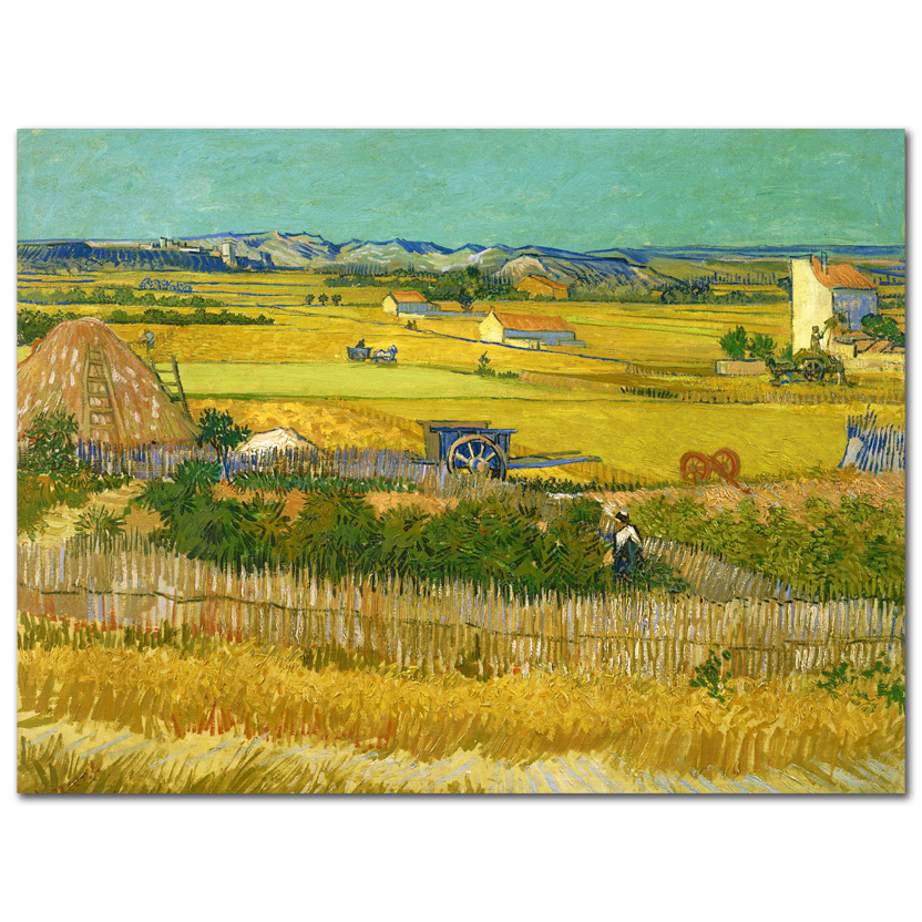 Vincent Van Gogh, De oogst, 1888