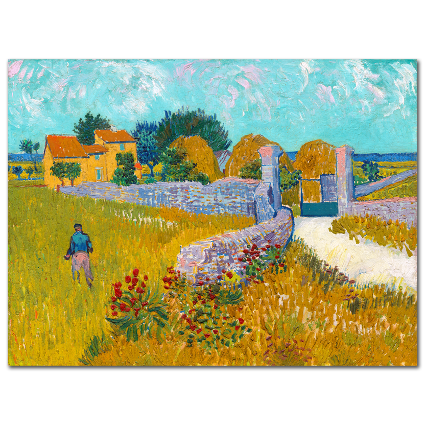 Vincent Van Gogh, Farmhouse in Provence, 1888