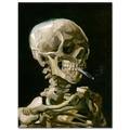 Vincent Van Gogh, Skeleton with burning cigarette, 1890