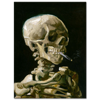 Vincent Van Gogh, Skeleton with burning cigarette, 1890