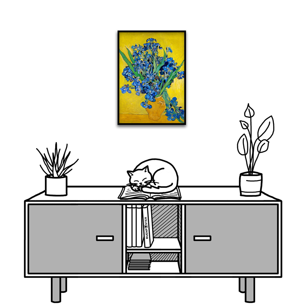 Vincent Van Gogh, Irises, 1890
