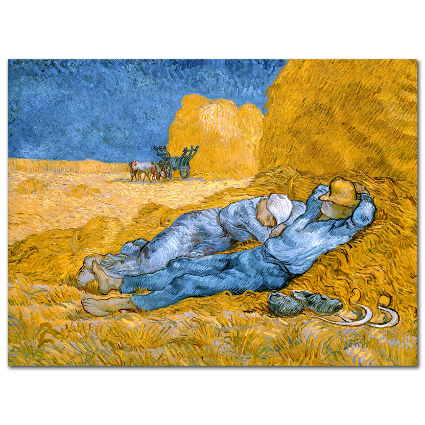 Vincent Van Gogh, Noon rest from work, 1890