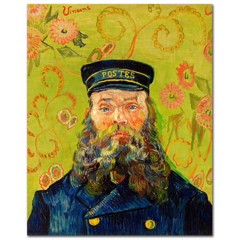 Vincent Van Gogh, Portrait of Joseph Roulin, 1888
