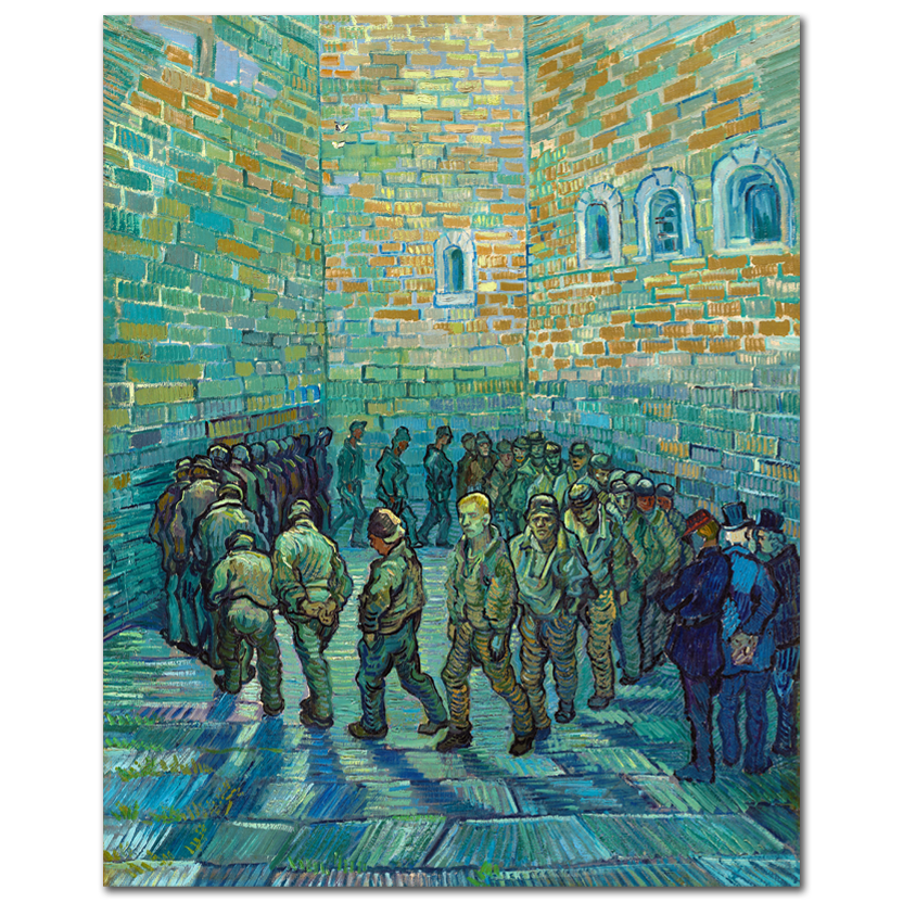 Vincent Van Gogh, Prisoners Exercising, 1890