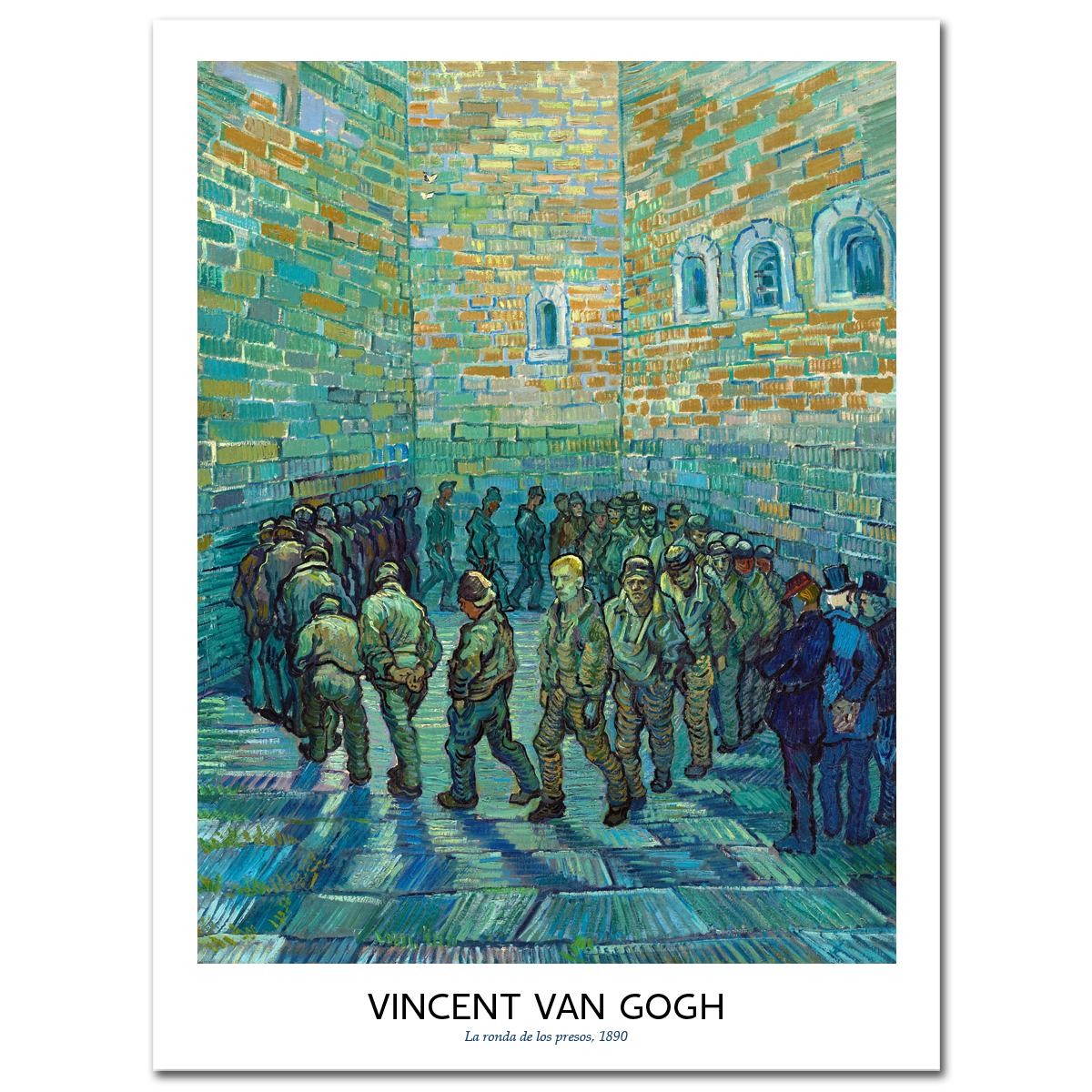 Vincent Van Gogh, Prisoners Exercising, 1890