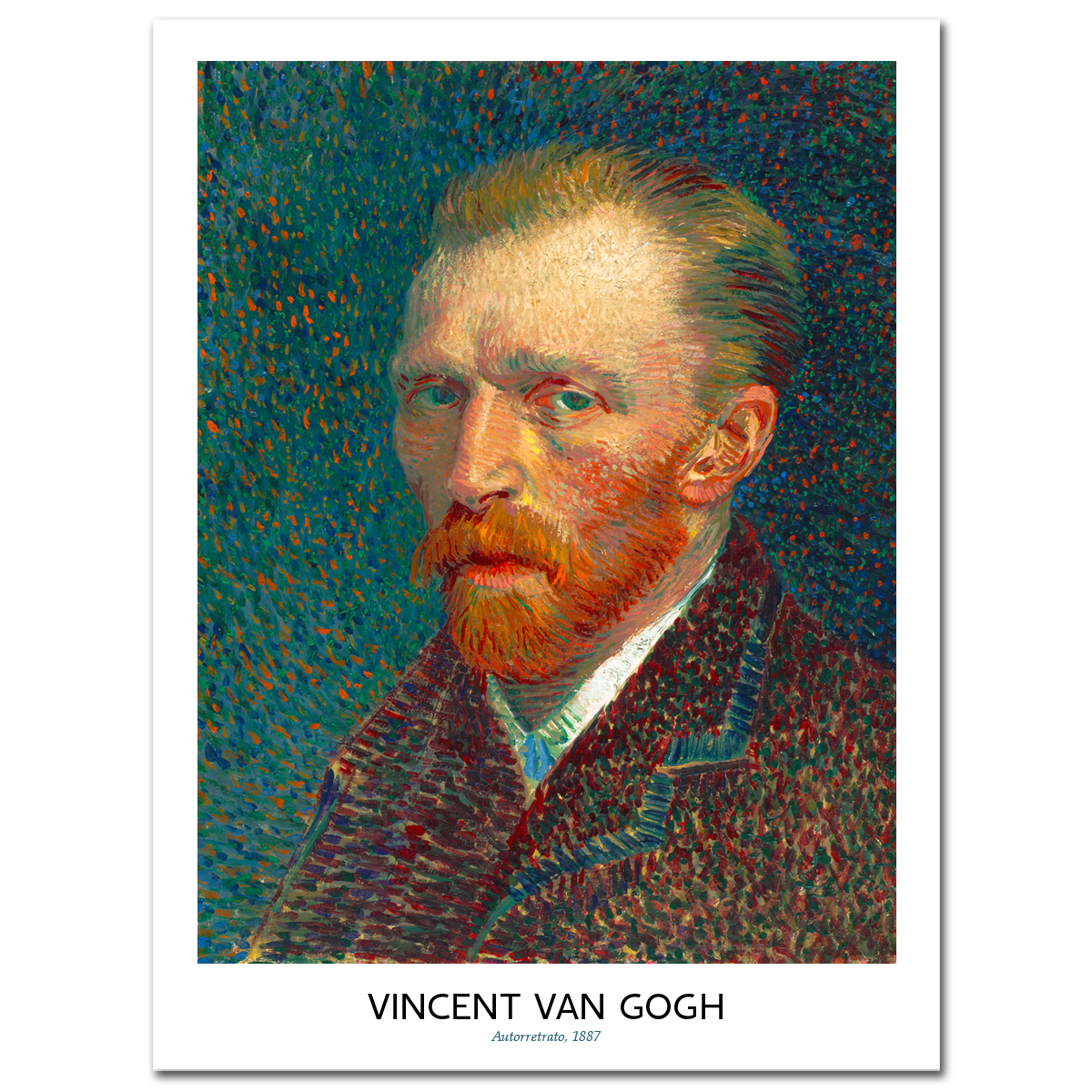 Vincent Van Gogh, Self Portrait, 1887