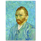 Vincent Van Gogh, Blue self portrait, 1889