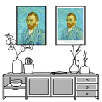 Vincent Van Gogh, Blue self portrait, 1889