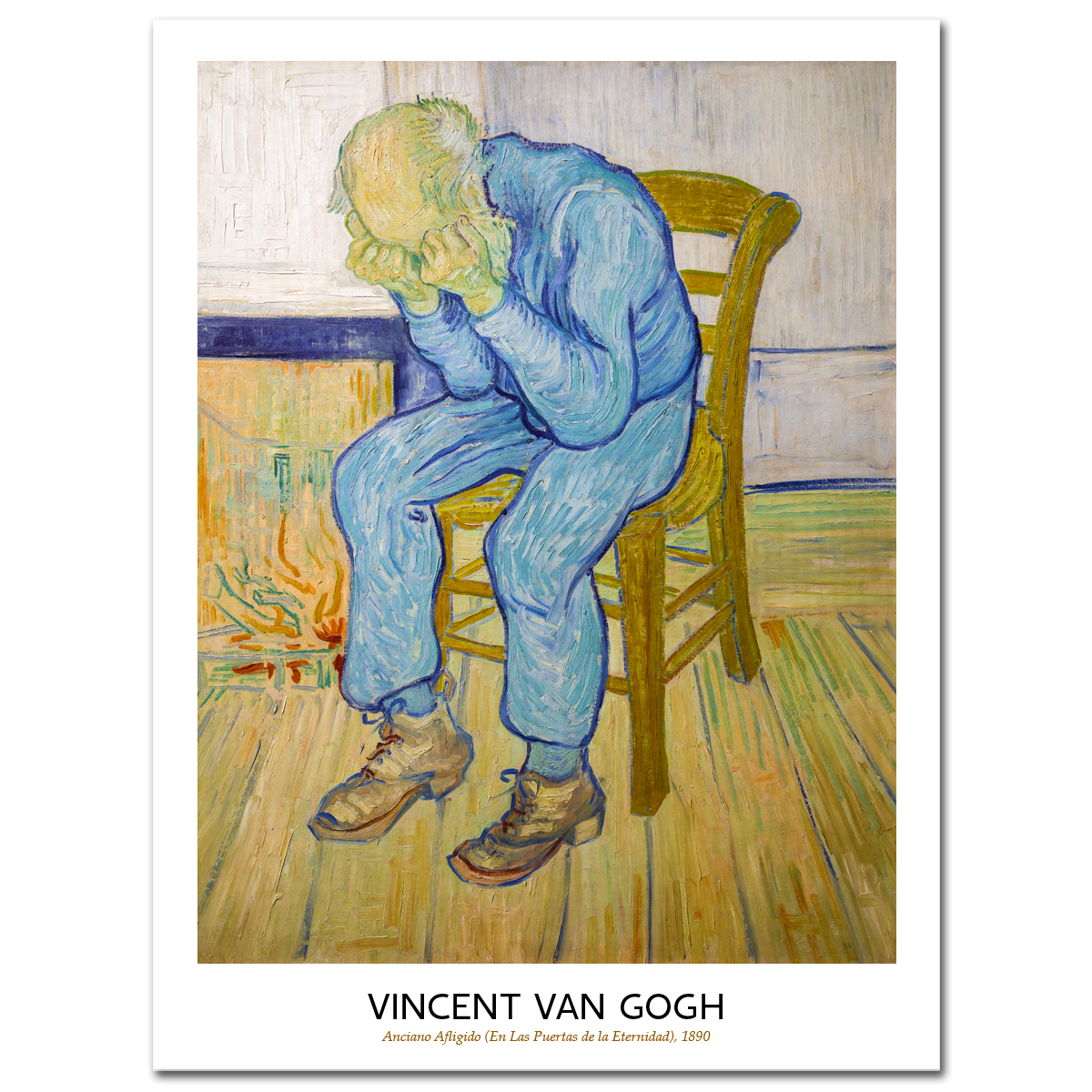 Vincent Van Gogh, Sorrowing old Man At Eternity's Gate, 1890