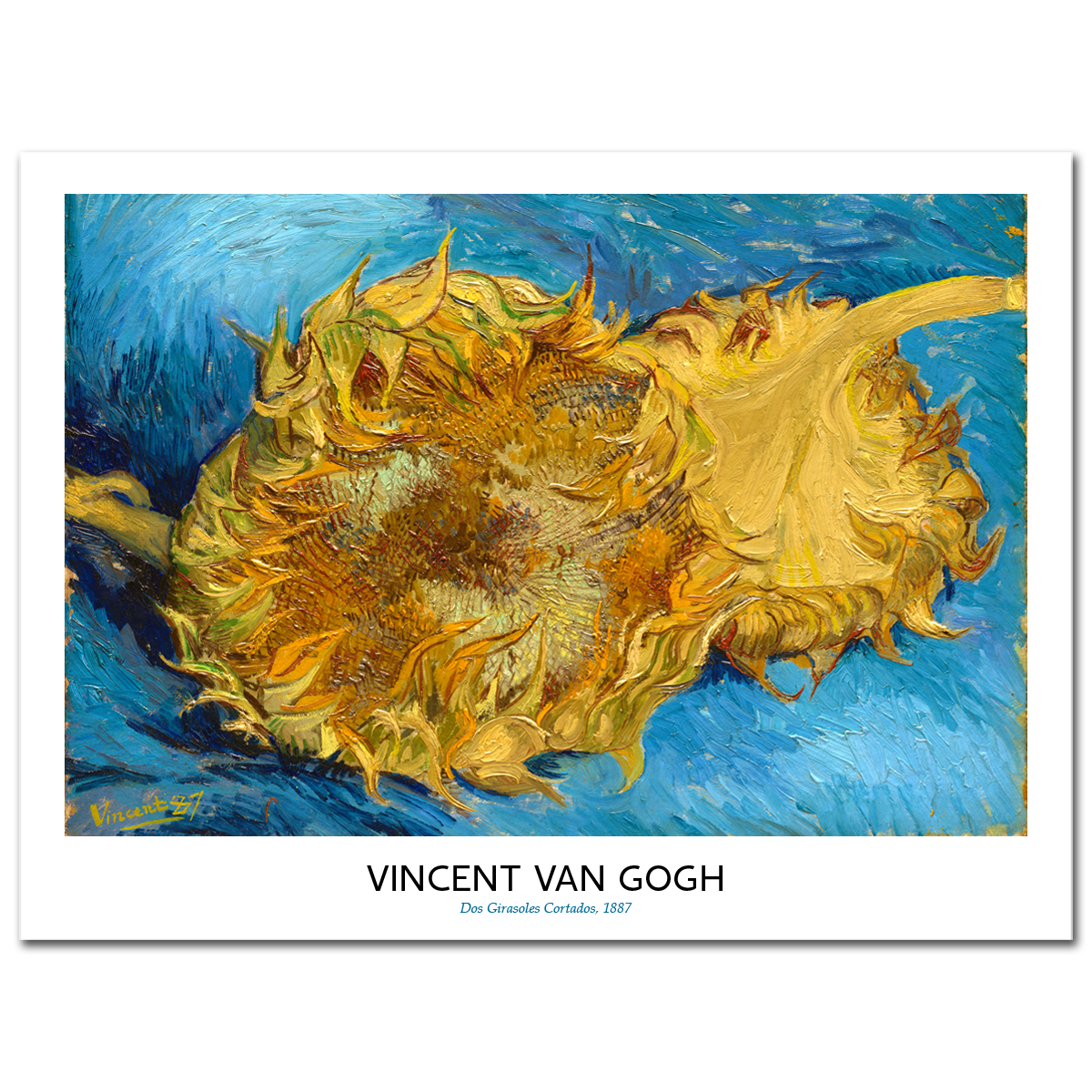 Vincent Van Gogh, Sunflowers, 1887