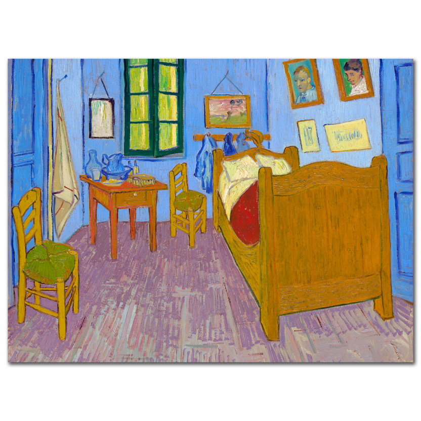 Vincent Van Gogh, The Bedroom, 1888