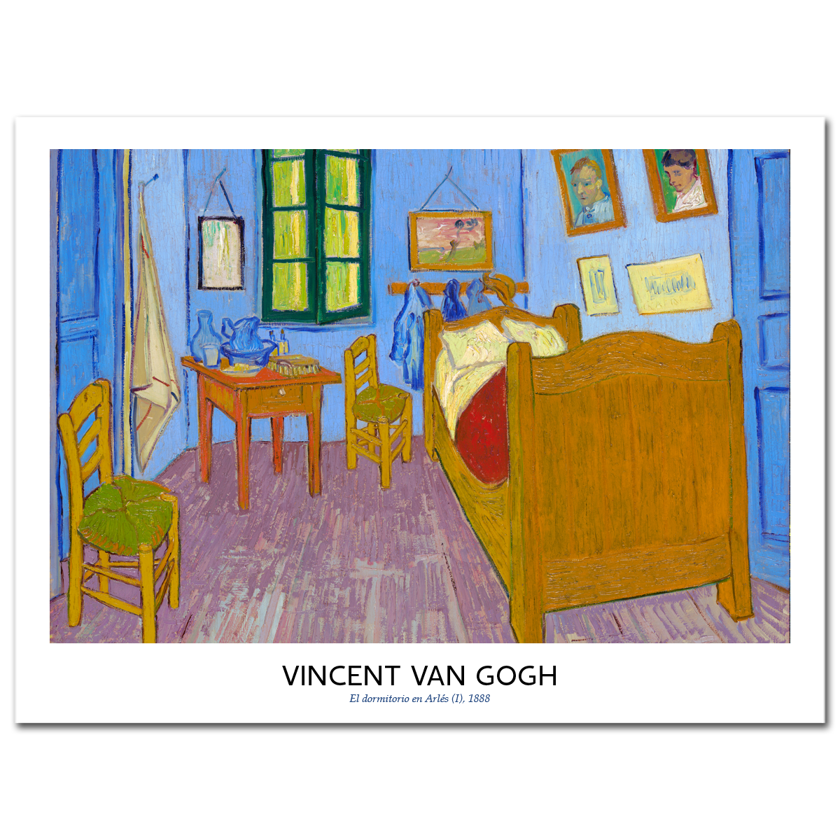 Vincent Van Gogh, The Bedroom, 1888