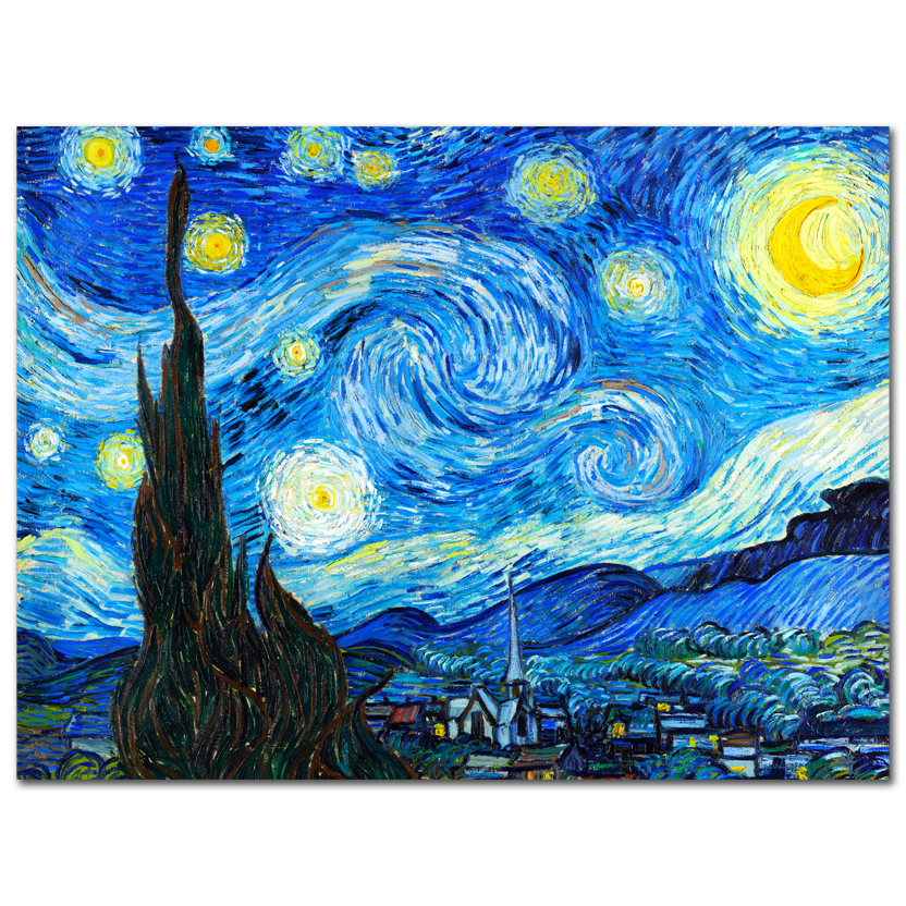 Vincent Van Gogh, The Starry Night, 1889