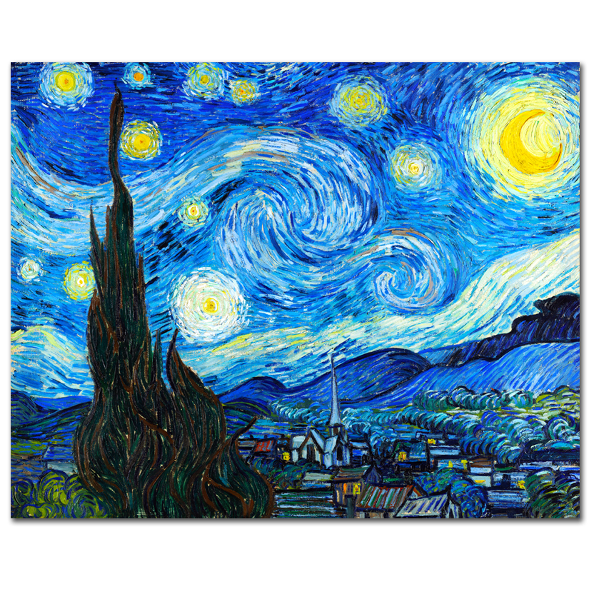 Vincent Van Gogh, The Starry Night, 1889