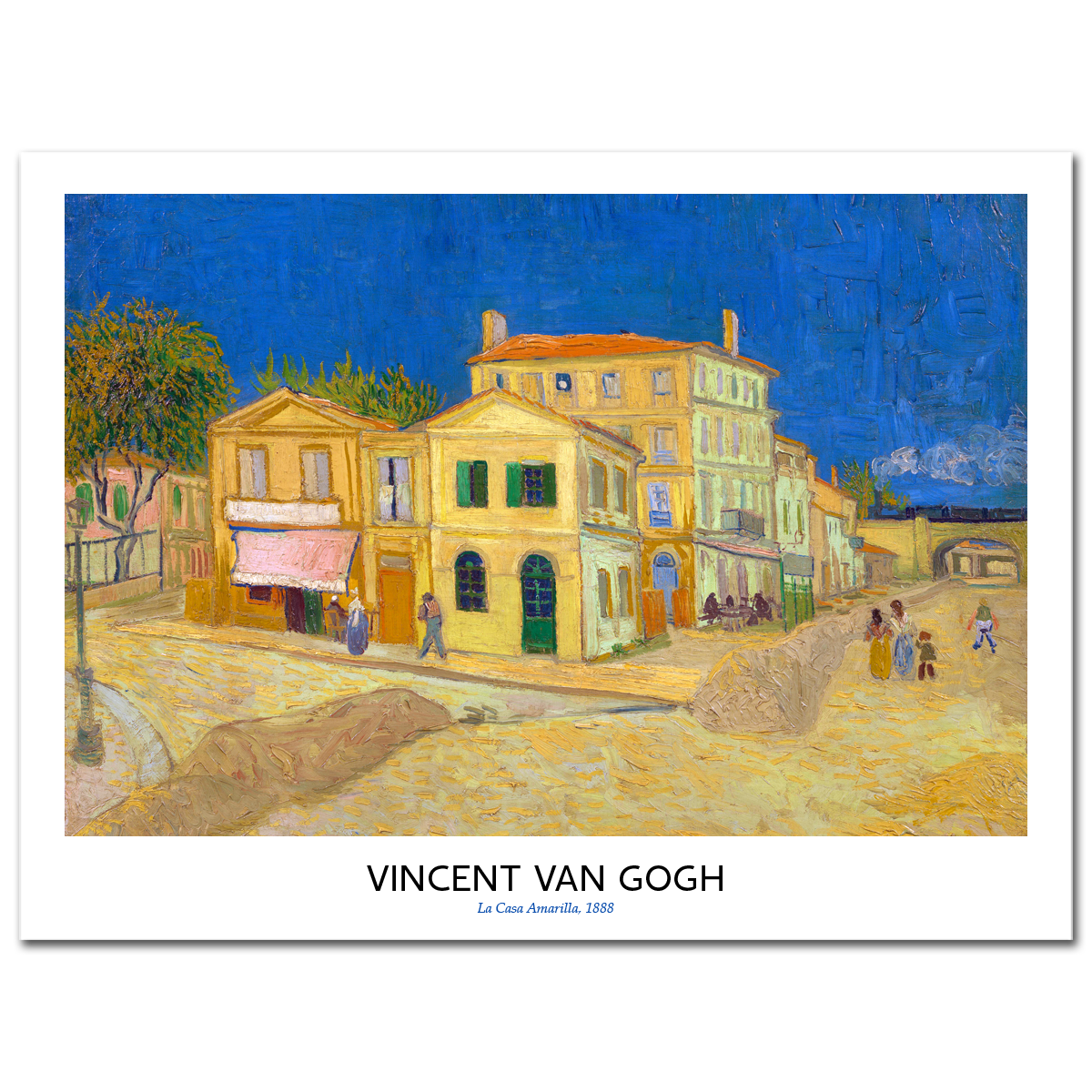 Vincent Van Gogh, The yellow house, 1888